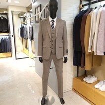 [바쏘옴므] 남성가을겨울정장 21F/W 스트라이프 정장 WSV4JO70/PO70 NC울산뉴코아