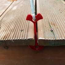 캠핑 알루미늄 앵카팩 데크팩 텐트팩 데크못 1P