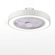 실링팬 미니실링팬 씰링팬지능형 천장 선풍기 조명 220V 110 철제 중공 LED 침실 다이닝 룸 통합, 07 브라운_02 220V