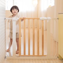아가드 이지슬라이드 원목 아기 안전문 유아 안전펜스 강아지, 확장패널 20cm 아이보리