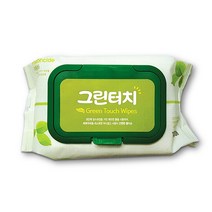 그린터치물티슈(100매 캡형) 국산 아기 유아 대용량물티슈 물티슈100매, 상세페이지 참조