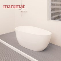 국산 욕실 미끄럼방지 마루 매트 패드 화장실 바닥 발판 베란다 패드 욕조 깔판, 회색, 1개