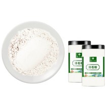 야생 활석 분말 가루 마그네슘으로 이루어진 규산염 광물, 4봉, 500g