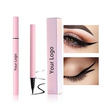 뷰티접착제 펜 아이 라이너 블랙 클리어 커피 메이크업 방수성 오래 지되는 액체 개인 라벨 화품, 한개옵션1, 한개옵션0