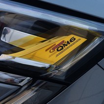 카르쉐 QM6 튜닝 리플렉터 헤드 라이트 램프 랩핑 필름, 1쌍, 이니셜파리