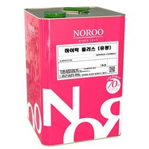 노루 하이락 플러스 락카페인트 목재용 상도 18L, 투명
