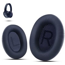 Krone Kalpasmos 전문 교체용 보스 헤드폰 커버 Bose QuietComfort 35 iiQC35QC25QC2QC15Ae2iAe2wSoundTrue SoundLink용, Dark Blue