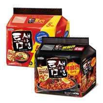 한정판 틈새라면 x5개 + 틈새볶음면 130gx4개, 한정판 틈새라면 x5개 + 틈새볶