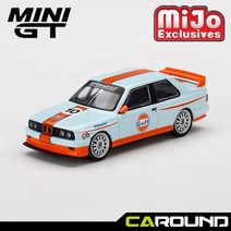 미니지티(314) 1대64 BMW M3 (E30) 걸프 (블리스터 패키지) - 미조 특별모델