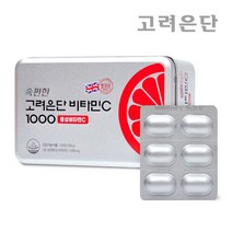 고려은단 속편한 고려은단 비타민C 1000 중성비타민C 120정(4개월분), 상세 설명 참조, 단일옵션