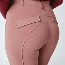 승마복 말라이더 레깅스 고탄성 장비 승마장데이트 여성용 바지, L, 레드