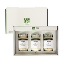 천연 조미료 3종 선물세트 골라담기, 마늘가루 110g+양파가루 110g+생강가루 80g