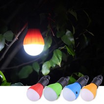 고리형 캠핑 LED 전구