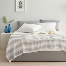 [박홍근홈패션] 콜린 풍기인견100 여름 홑이불S, 블루