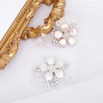 퓨어플라워B 한복 브로치 혼주 악세사리 결혼식