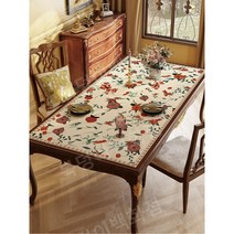 북유럽 책상 테이블보 식탁보 식탁매트 가죽, 70x70cm, B