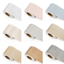 셀프 인테리어 바닥 몰딩 리폼 벽 시트지 10cm x 2.5M, 인테리어 몰딩시트 10cmX2.5m, 펄베이지, 펄베이지