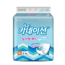 카네이션 프리미엄 일자형패드30개입 패드, 4팩, 30개입