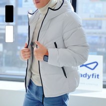 남성 따뜻한 스톰핏 다운라이크 후드 패딩점퍼_WSJ206