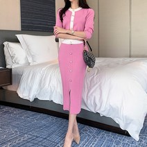 대박난박양 로웰 니트 투피스