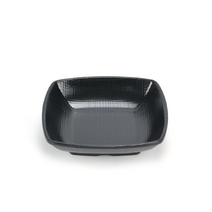 굿다이닝 매트 깊은사각찬기, 1개, G-0153(블랙)