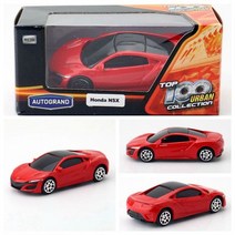 RMZ-시티 1:64 다이트 금속 장난감 스카니아 트럭 자동차 모델 BMW 폭스 바겐 벤스 도요타 포드 SUV 스포츠, 02 Acura NSX-Red