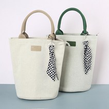 나들이용 도시락가방 보온보냉 쿨러백 커플캠퍼 오션뷰캠핑 술통 야외식사 비박, 블랙그린