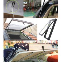 주방 악세사리 유니버설 자동차 가스 스트럿츠 보닛 후드 2 개 300-600mm 트렁크 테일 게이트 충격 리프, 한개옵션1, 05 500mm