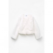 미쏘 여성 라운드넥 에코퍼 숏자켓 MIWJLD112B 391660