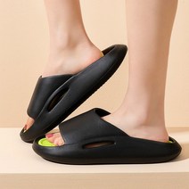 zu_가벼운 발편한 커브 아치슬리퍼 층간소음 여성 남성 실내화, 아치슬리퍼_차콜블랙_M(265-280mm)