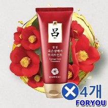 ForU822 극손상케어 트리트먼트 80m 머릿결관리 4개 상한머리복구 손상팩, 상세페이지 참조