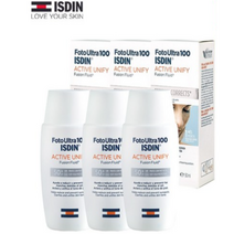 이스딘 울트라 액티브 유니파이 선밀크 50ml 3통 / (미백기능 SPF50+ PA+++)
