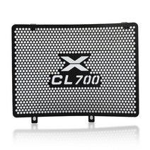 Cfmoto 700cl-x clx700 clx 700 700clx 오토바이 알루미늄 라디에이터 그릴 가드 프로텍터 커버 모터 바이크, balck-b, 1개