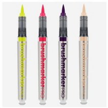 ko_ea_1055 카린 브러쉬마카 프로 낱색 핸드레터링 수채화물감 캘리그라피 어반스케치 수채브러쉬, blush 172