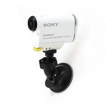 유리 CCTV 흡착 거치대 액션캠 인스타360 호환 미러리스 블랙박스 카메라, 단품