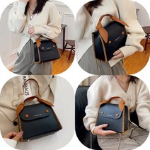 마트498 가죽가방 DIY 만들기키트 크로스백 블랙 핸드폰가방 원데이클래스 하루클래스 집콕취미 취미박스 손바느