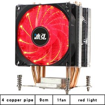 Cpu 냉각 팬 X79 Motherboa 4 핀 PWM 90mm 쿨러 LG 호환 호환A X99 X299 2011-V3 용 히트 파이프 컴퓨터 방열판 CPU 라디에이터, [04] Multicolored2fan, [02] 4PIN X79 LG 호환 호환A2011
