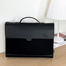 남자 직장인 사무 서류 정장 브리프케이스 가방