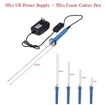 열선커터기 우드락 폼보드 커터기 15w 110v 240v 전기 폴리스티렌 도구 컷팅 펜, 우리 플러그 및 5pcs 펜