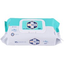 닥터큐 빅엠보싱 물티슈 그린 60매 x 1팩