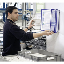 MSDS 및 자재 재고 파악 문서 보관함 - 검정(A4 5매), 검정-5매