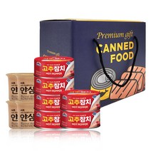 올따옴) 참치 선물세트 사조 고추참치100g 6개+안심팜200g 4개, 1개