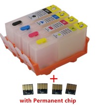 HP OfficeJet pro 902 903 904 905 6950 6951 용 칩 포함 리필 잉크 카트리지 6954 6956 6960 6970 6961 6964 6975 6976, 한개옵션1, 02 FOR  902