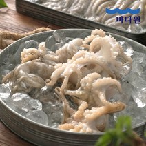 [바다원] 서해안 제철 급냉 간편 손질 쭈꾸미 250g 3-5미 x 2팩, 단품