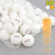 DQL88760250P 탁구공 ABS 탁구용품 스포츠공 스포츠용품, 흰색