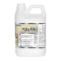 바닥 관리용 이코노믹 왁스 3. 75L 광택제 준공 청소 대리석 시공 데코 타일 목재, 상세페이지 참조