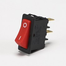 사각 락커스위치 15A DWLS(무) 적색 I O 가구 조명 매입 DIY 로커스위치