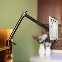 2관절 태블릿 거치대 아이패드 갤럭시탭 타블릿 탁상용 스탠드 고정식, 아콘 TAB802