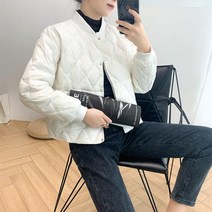 가벼운 덕 다운 야구 슬림 패딩 점퍼 심플 캐주얼 경량 a2