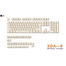 일반 PBT 키 캡 XDA 프로필 승화 영어 일본어 개인 캡 체리 MX 스위치 게임 기계식 키보드용, XDA-8